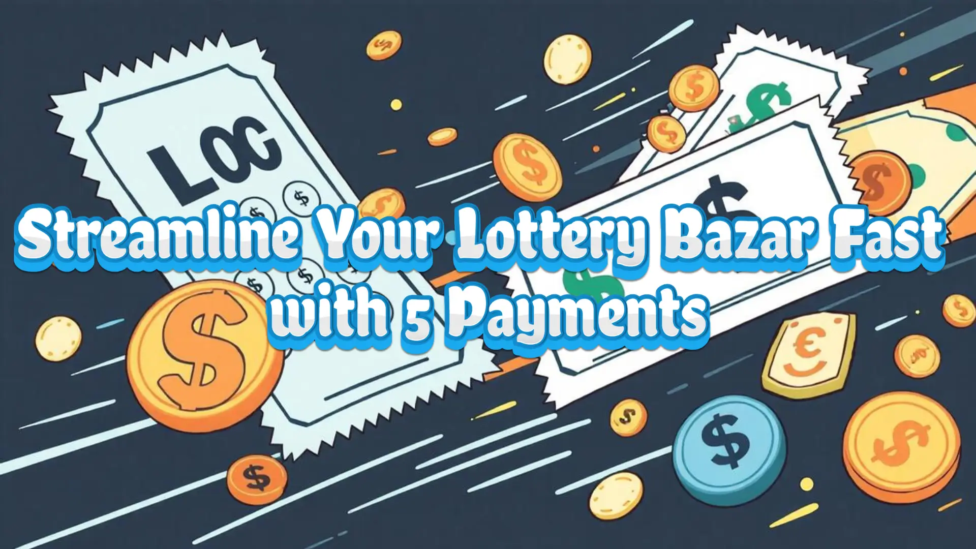 Streamline Your Lottery Bazar Fast with 5 Payments